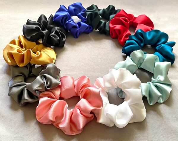 Shyanu Herbs Premium Satin Scrunchies