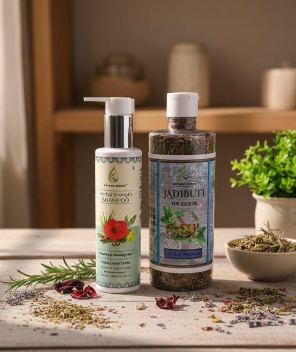 Shyanu Herbs Combo Pack(Jadibuti & Herbal Strength Shampoo)
