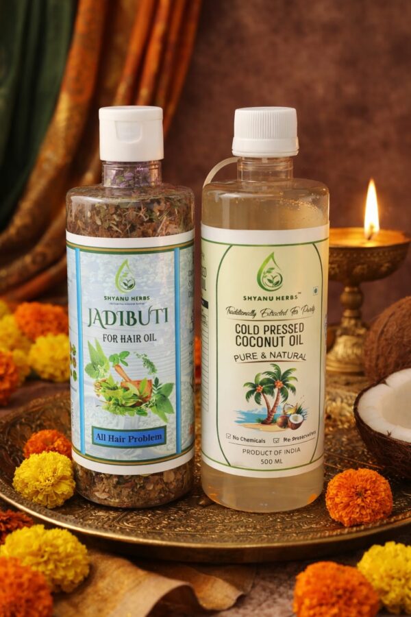 Shyanu Herbs Jadibuti and Cold Press Coconut Oil