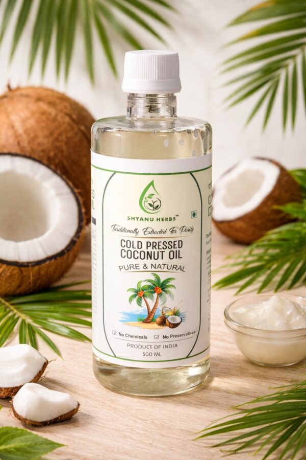 Shyanu Herbs Pure Cold Pressed Coconut Oil