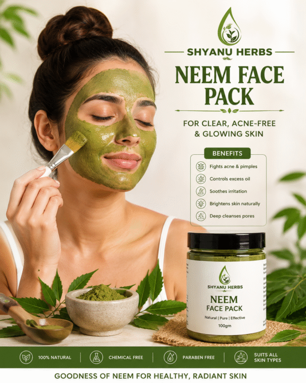 Shyanu Herbs Neem Face Pack Powder
